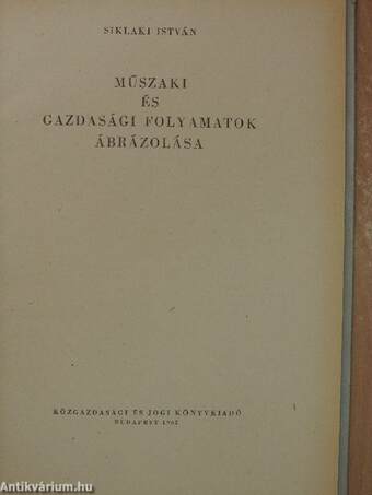 Műszaki és gazdasági folyamatok ábrázolása