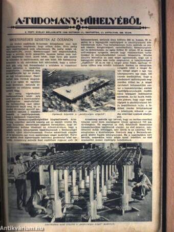 Képes Pesti Hirlap/Képes Pesti Hirlap Sport/A szinház világa/A tudomány műhelyéből/Divat/Házunk tája/A világ tükre mellékletek 1929. (220 db)