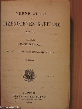 Tizenötéves kapitány