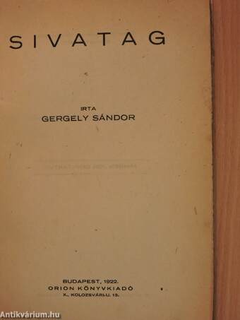 Sivatag