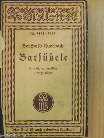 Barfüßele (gótbetűs)