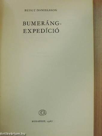 Bumeráng-expedíció