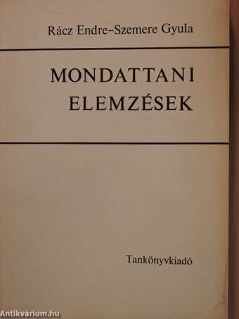 Mondattani elemzések