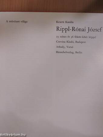 Rippl-Rónai József