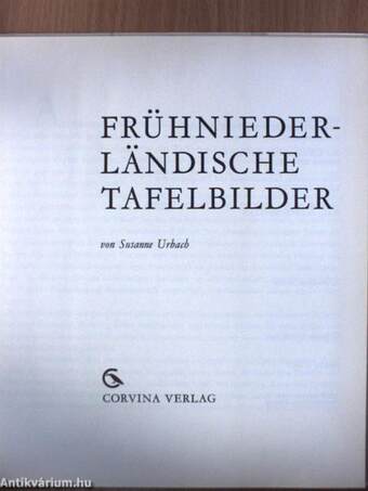 Frühniederländische Tafelbilder