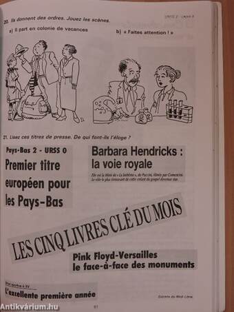 Le Nouveau Sans Frontiéres 1. - Cahier d'exercices