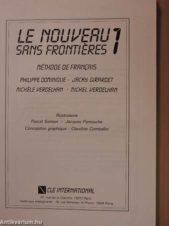 Le Nouveau Sans Frontiéres 1.