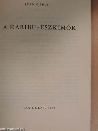 A karibu-eszkimók