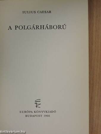 A polgárháború