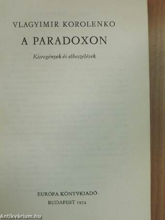 A paradoxon