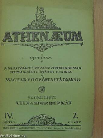 Athenaeum 1918/2.