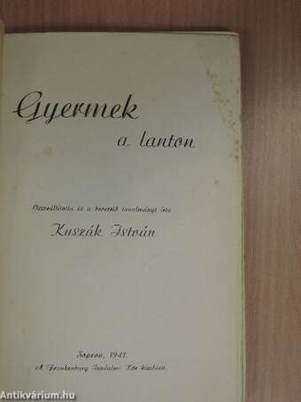 Gyermek a lanton