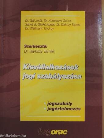 Kisvállalkozások jogi szabályozása