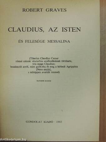 Claudius, az Isten