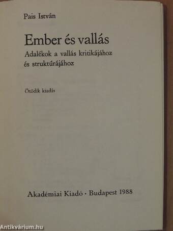 Ember és vallás