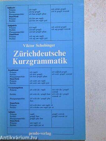 Zürichdeutsche Kurzgrammatik