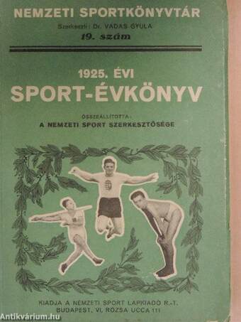 1925. évi sport-évkönyv