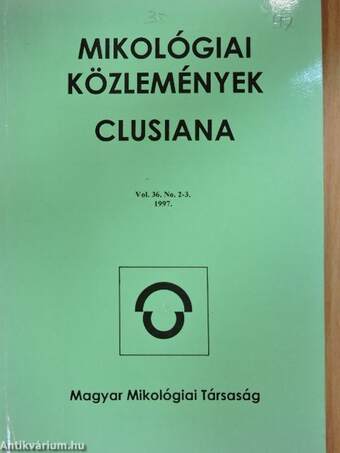 Mikológiai Közlemények 1997/2-3.