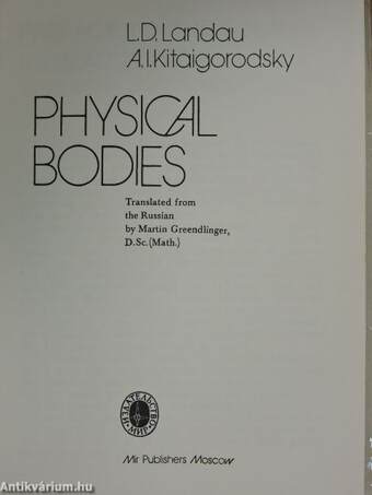 Physical bodies