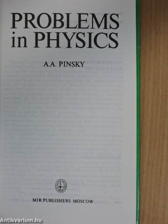 Problems in Physics