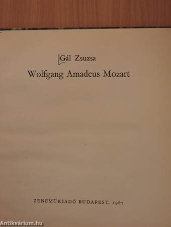 Wolfgang Amadeus Mozart