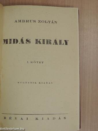 Midás király I-II.