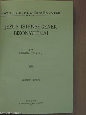 Jézus istenségének bizonyitékai