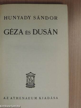 Géza és Dusán