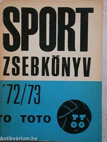 Sport zsebkönyv '72/73