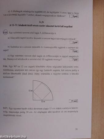 Matematikaérettségi 1