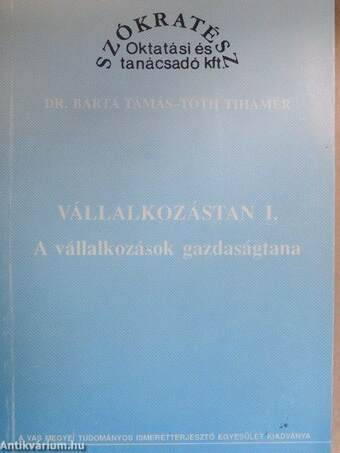 Vállalkozástan I.