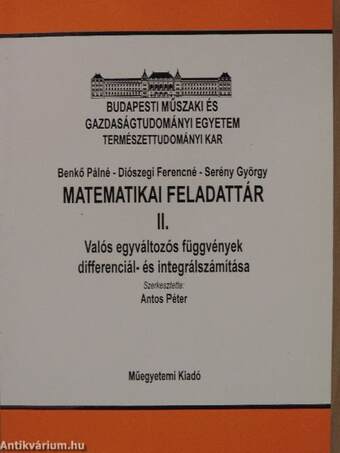 Matematikai feladattár II.