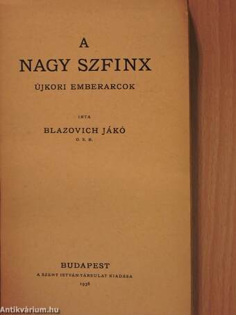 A nagy szfinx