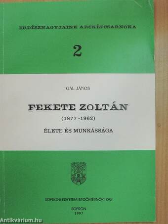 Fekete Zoltán élete és munkássága