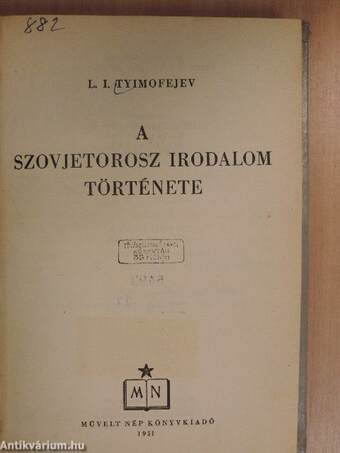 A szovjetorosz irodalom története