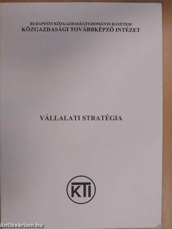 Vállalati stratégia