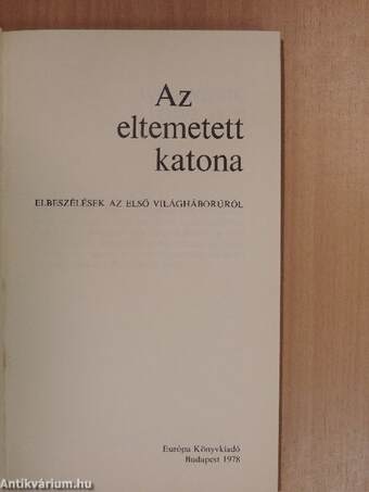 Az eltemetett katona