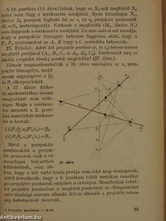 Projektív geometria