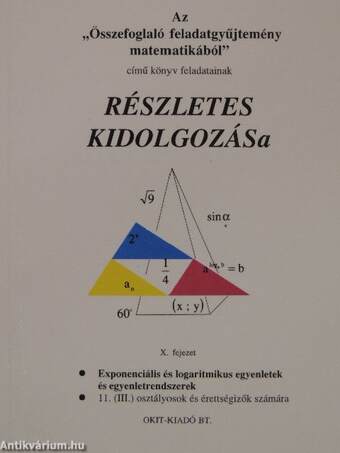 Az "Összefoglaló feladatgyűjtemény matematikából" című könyv feladatainak részletes kidolgozása X. fejezet