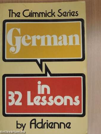 German in 32 Lessons