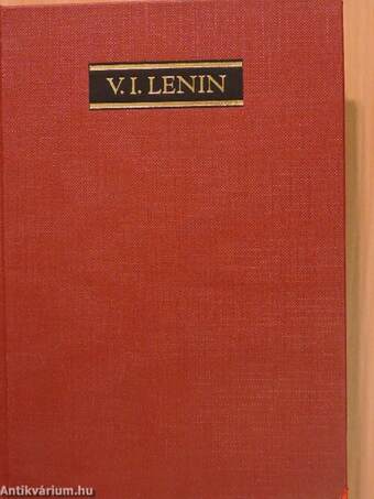 V. I. Lenin összes művei 32.