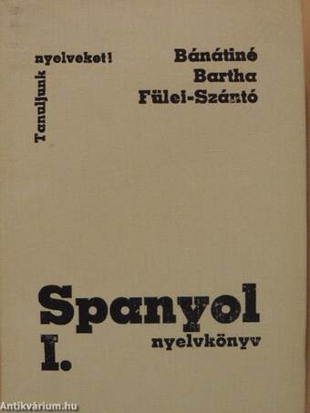 Spanyol nyelvkönyv I-II.