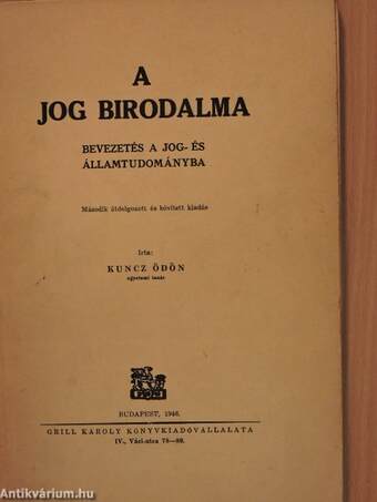 A jog birodalma