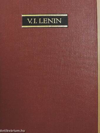 V. I. Lenin összes művei 26.