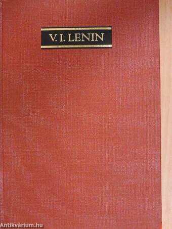 V. I. Lenin összes művei 26.