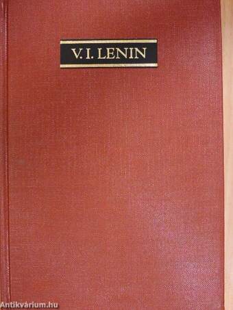 V. I. Lenin összes művei 35.