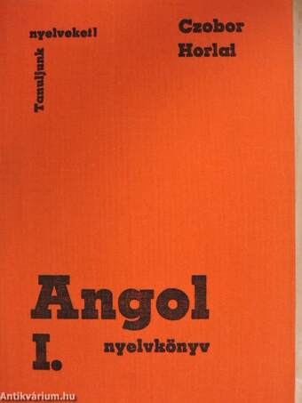 Angol nyelvkönyv I.