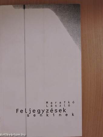 Feljegyzések senkinek