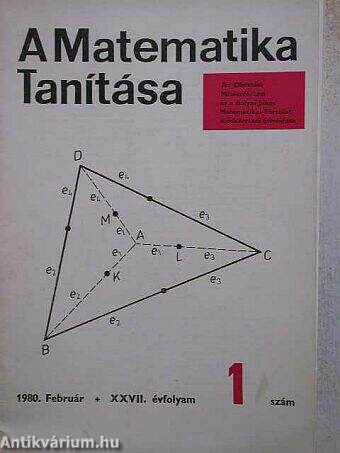 A matematika tanítása 1980. február
