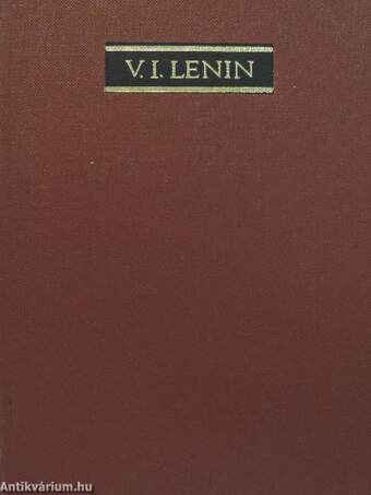 V. I. Lenin összes művei 47.